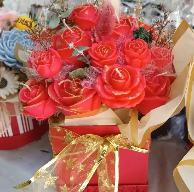 Bouquet en Caja