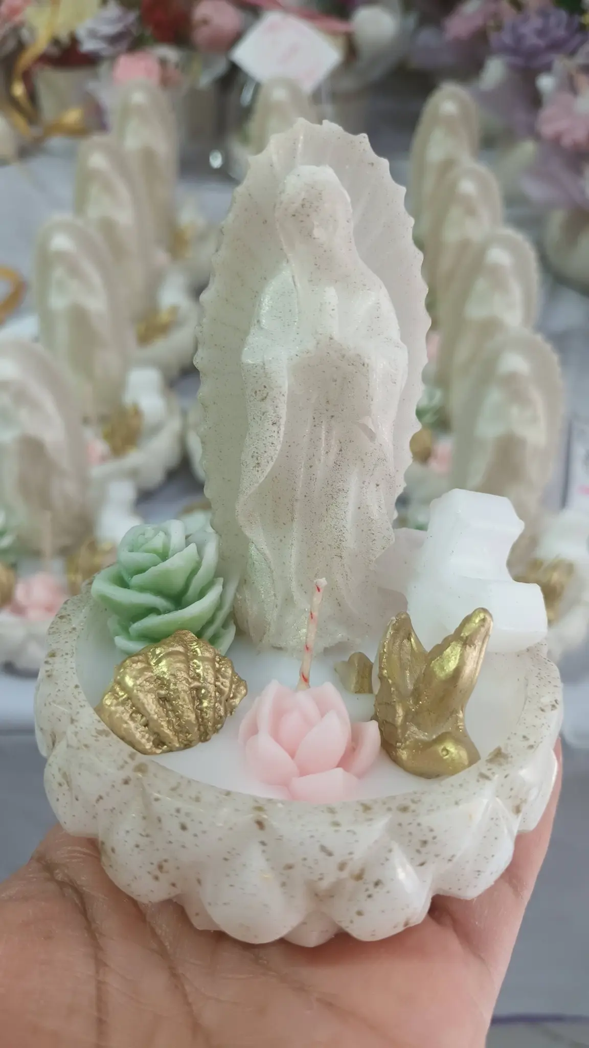 Tazon con Virgen