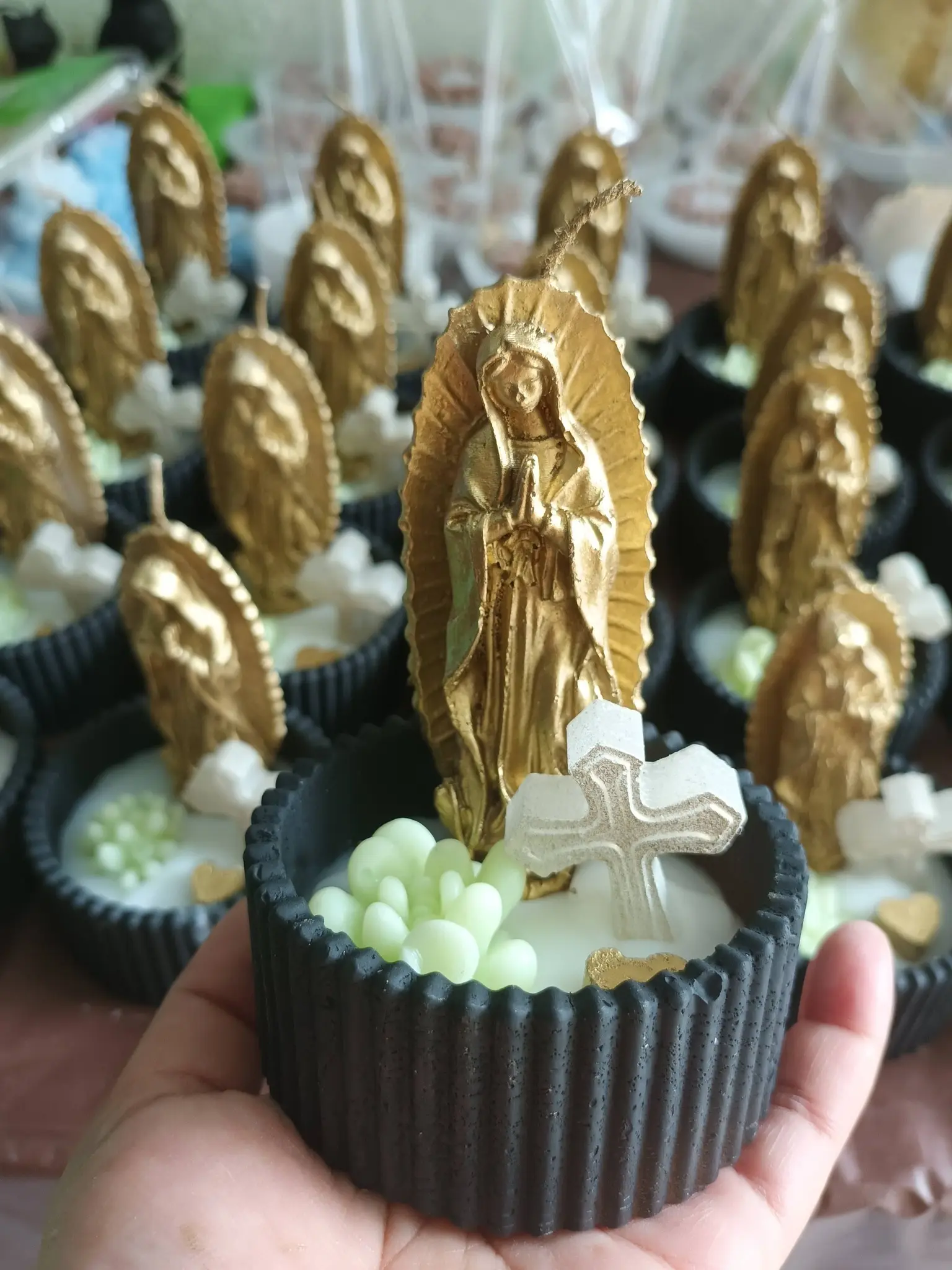Tazon con Virgen